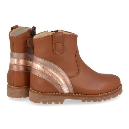 Beberlis Short boots cognac Girls (24241-A) - Junior Steps