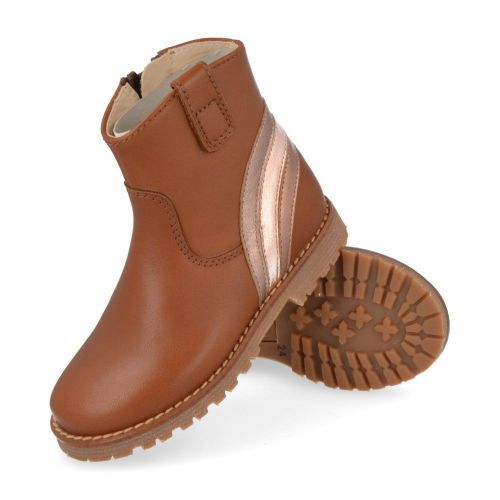 Beberlis Short boots cognac Girls (24241-A) - Junior Steps