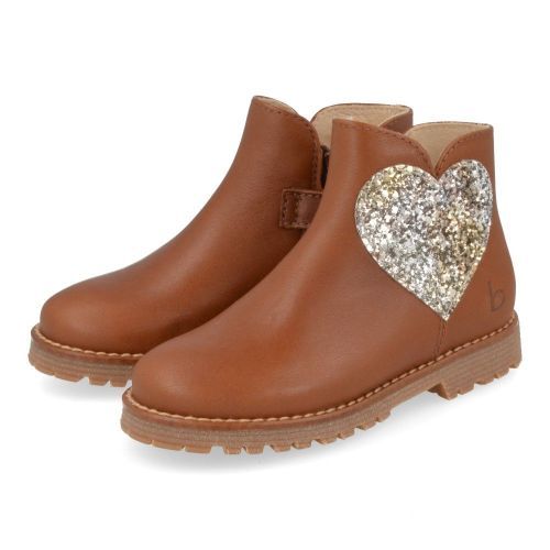 Beberlis Short boots cognac Girls (23478-W24-A) - Junior Steps