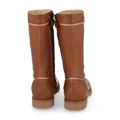 Beberlis Bottes cognac Filles (23461) - Junior Steps