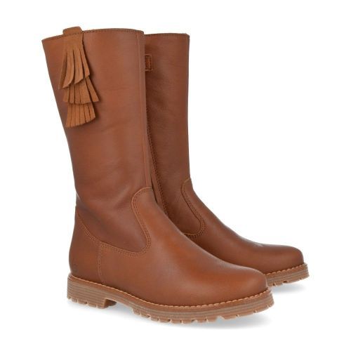 Beberlis Bottes cognac Filles (24233) - Junior Steps