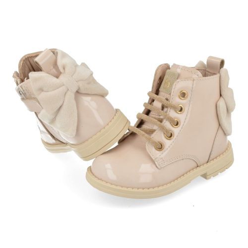 Beberlis Lace boot ecru Girls (24207-A) - Junior Steps