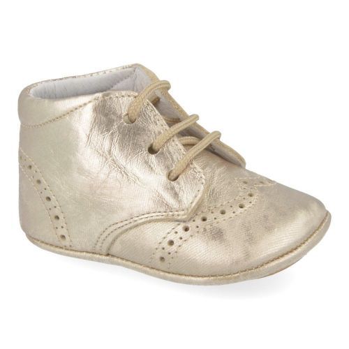 Beberlis Baby shoes Gold Girls (21438A) - Junior Steps