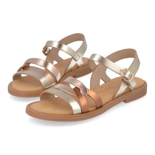 Beberlis sandalen GOUD Meisjes ( - goud kleurige sandaal 24448-A) - Junior Steps