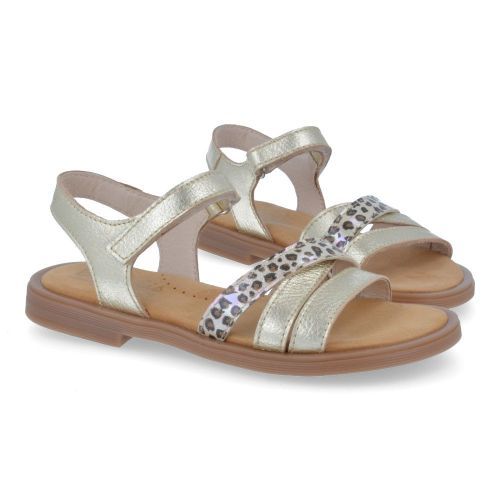 Beberlis Sandals Gold Girls (24458) - Junior Steps