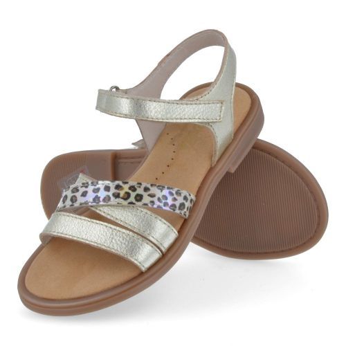 Beberlis Sandals Gold Girls (24458) - Junior Steps
