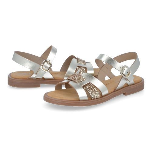 Beberlis sandalen GOUD Meisjes (goud sandaal - 25128) - Junior Steps