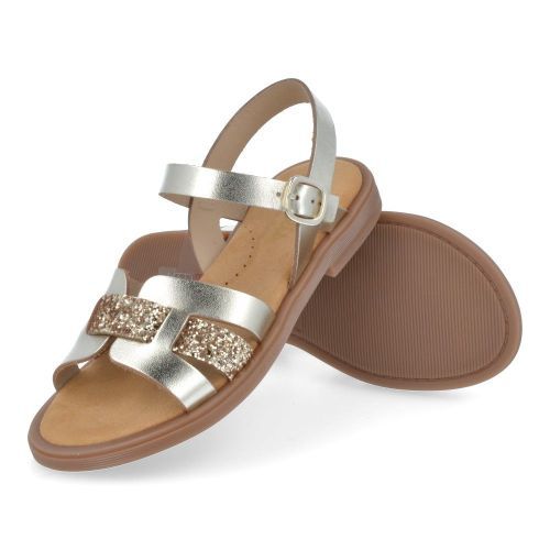Beberlis sandalen GOUD Meisjes (goud sandaal - 25128) - Junior Steps