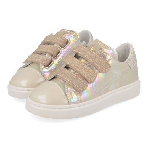 Beberlis sneakers GOUD Meisjes ( - goude sneaker met glitter24497-D) - Junior Steps