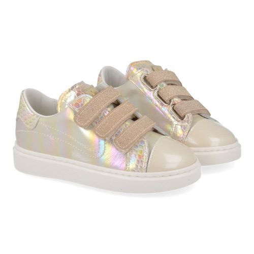 Beberlis sneakers GOUD Meisjes ( - goude sneaker met glitter24497-D) - Junior Steps