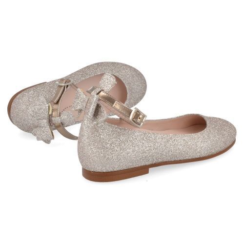 Beberlis ballerina brons Meisjes ( - gouden ballerina21229-S23-A) - Junior Steps