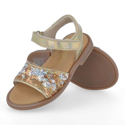Beberlis Sandalen Gold Mädchen (24456) - Junior Steps