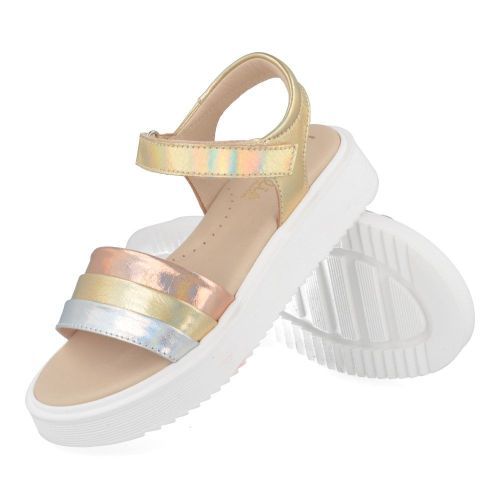 Beberlis Sandals Gold Girls (23759-A) - Junior Steps