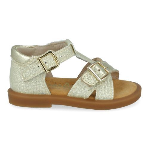 beberlis sandalen GOUD