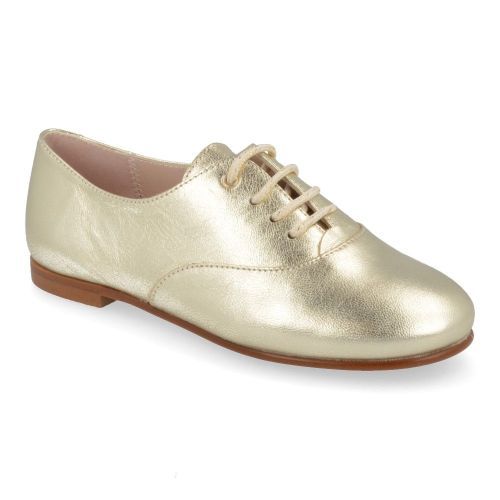 Beberlis Lace shoe Gold Girls (23055) - Junior Steps