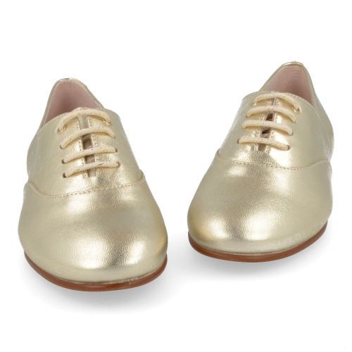 Beberlis Lace shoe Gold Girls (23055) - Junior Steps