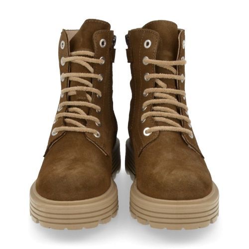 Beberlis veterboot kaki Meisjes ( - kaki veterbottine23486A) - Junior Steps