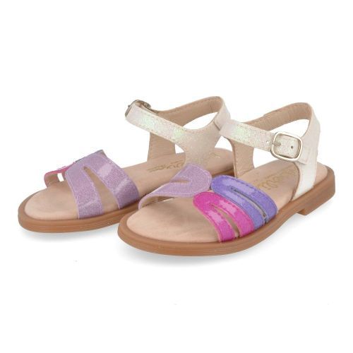 Beberlis sandalen lila Meisjes ( - lila sandaal met glitter23769) - Junior Steps
