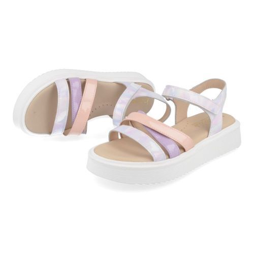 Beberlis sandalen lila Meisjes ( - lila  sandaal23755-B) - Junior Steps