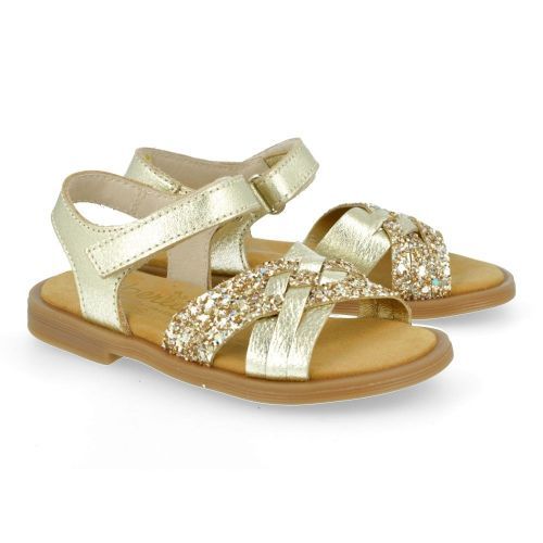 Beberlis Sandals Gold Girls (24453) - Junior Steps