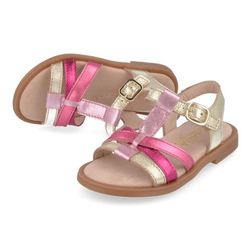Beberlis sandalen roze Meisjes ( - multikleurige sandaal23768) - Junior Steps