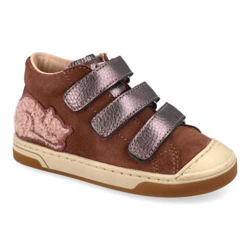 Beberlis sneakers roze Meisjes (oud roze sneaker met bescherm top - 25672) - Junior Steps