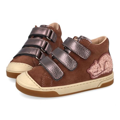 Beberlis sneakers roze Meisjes (oud roze sneaker met bescherm top - 25672) - Junior Steps