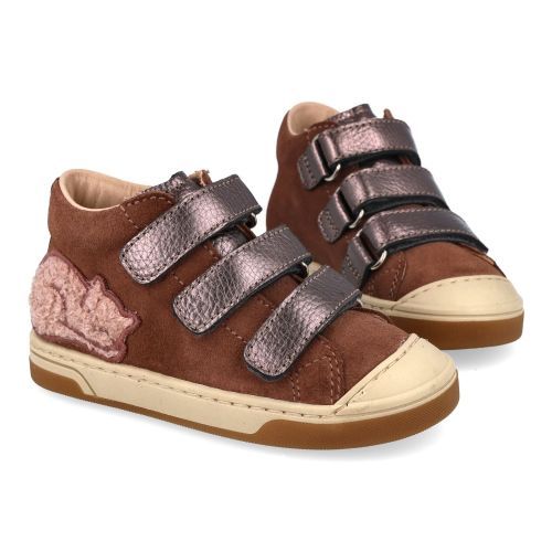Beberlis sneakers roze Meisjes (oud roze sneaker met bescherm top - 25672) - Junior Steps