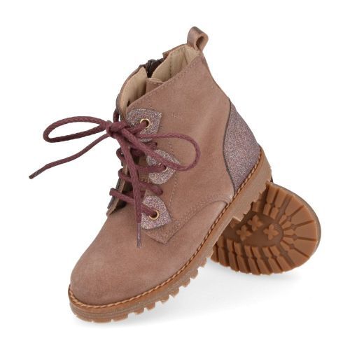 Beberlis Bottes à lacets Violet Filles (23474A) - Junior Steps