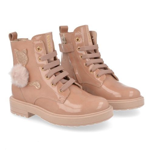 Beberlis Bottines à lacets rose Filles (24754) - Junior Steps