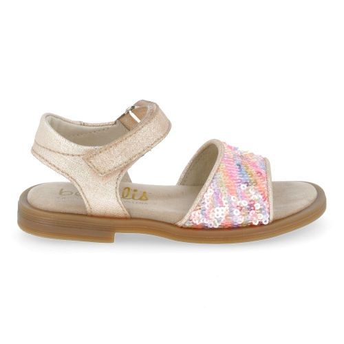 beberlis sandalen roze