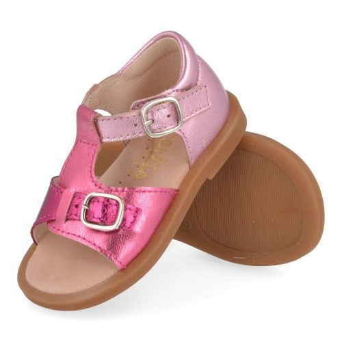 Beberlis sandalen roze Meisjes ( - roze sandaaltje23804-C) - Junior Steps