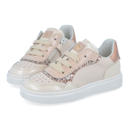 Beberlis sneakers nude Meisjes (roze sneaker met glitter - 24499) - Junior Steps