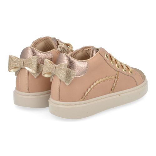 Beberlis sneakers roze Meisjes ( - roze sneaker met strikje23493A) - Junior Steps