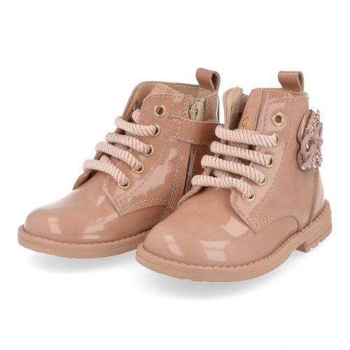 Beberlis Bottes à lacets rose Filles (24209) - Junior Steps