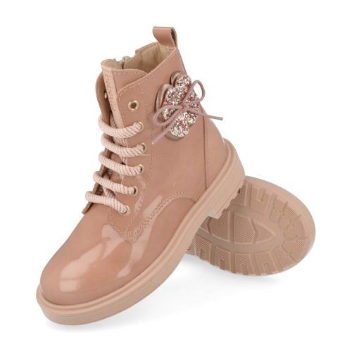 Beberlis Bottes à lacets rose Filles (24219-A) - Junior Steps