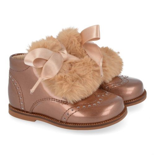 Beberlis Chaussures à lacets rose Filles (24161-B) - Junior Steps