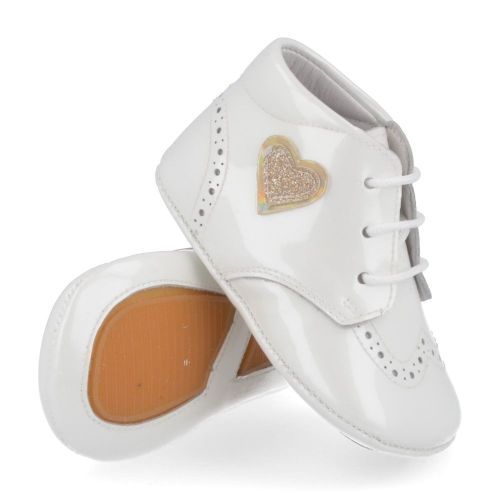 Beberlis Baby shoes wit Girls (lika) - Junior Steps