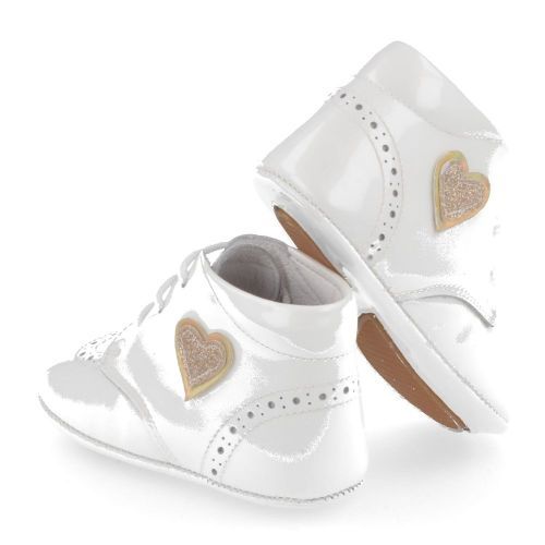 Beberlis Baby-Schuhe wit Mädchen (lika) - Junior Steps
