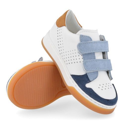 Beberlis sneakers wit Jongens ( - wit sneakertje23223-A) - Junior Steps