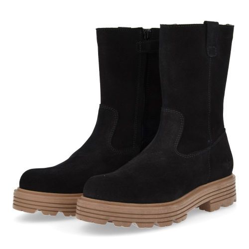 Beberlis Short boots Black Girls (23490-F) - Junior Steps