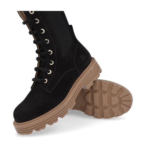 Beberlis Bottes à lacets Noir Filles (23489C) - Junior Steps