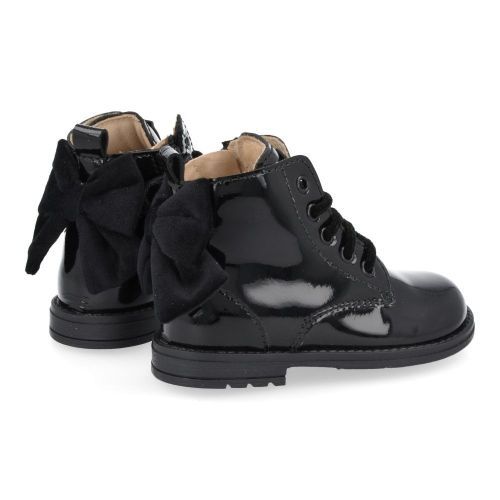 Beberlis Lace boot Black Girls (24207) - Junior Steps