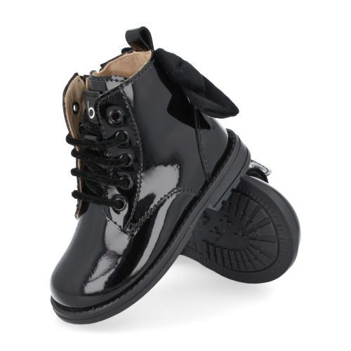 Beberlis Lace boot Black Girls (24207) - Junior Steps