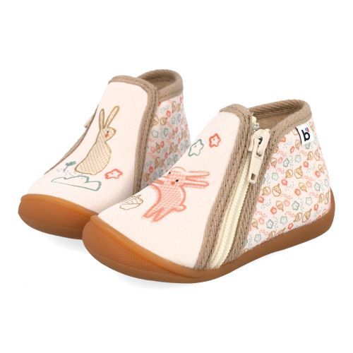 Bellamy Hausschuhe beige Mädchen (36-718  Perrine 002) - Junior Steps