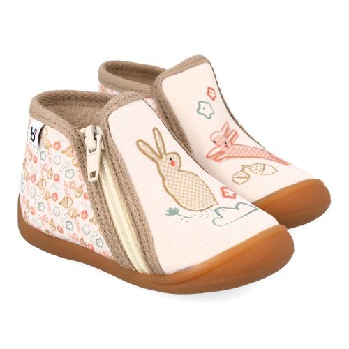 Bellamy Hausschuhe beige Mädchen (36-718  Perrine 002) - Junior Steps