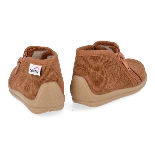 Bellamy Pantoffels cognac  ( - cognac pantoffel775004) - Junior Steps