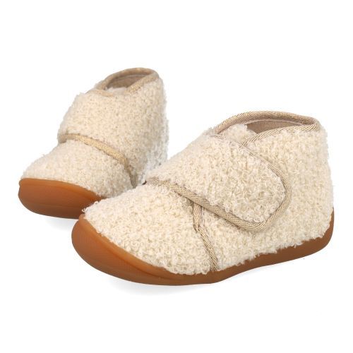 Bellamy Hausschuhe ecru Mädchen (34-705 Patine 001) - Junior Steps