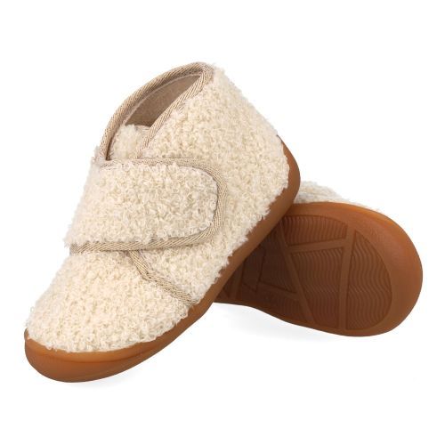 Bellamy Hausschuhe ecru Mädchen (34-705 Patine 001) - Junior Steps