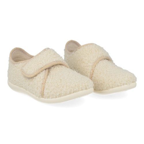 Bellamy Hausschuhe ecru Mädchen (730001) - Junior Steps